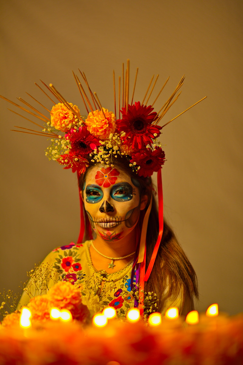 Catrina para Lorena Sánchez de la Barquera